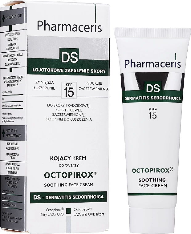 Pharmaceris T Octopirox Soothing Face Cream Spf15 30 ml