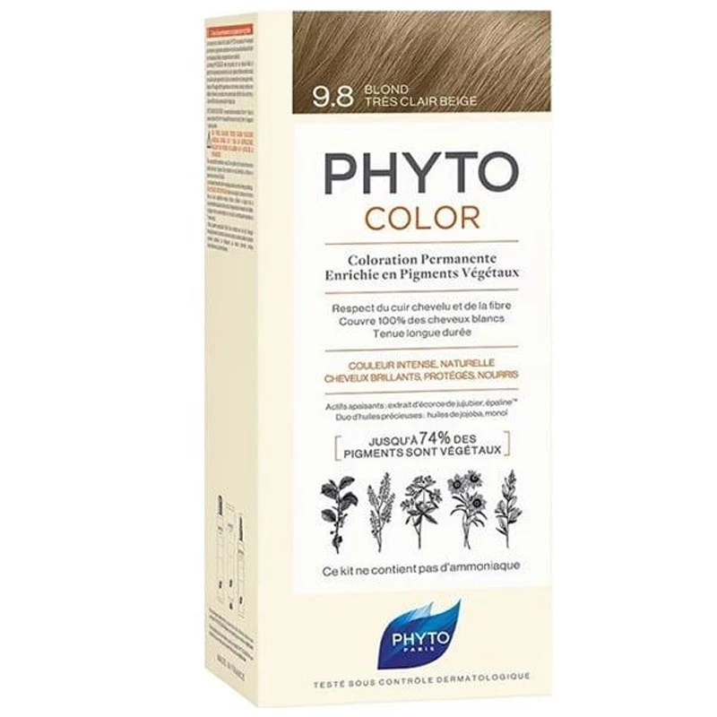 Phyto Phytocolor Bitkisel Saç Boyası 9.3 - Açık Sarı Dore Yeni Formül