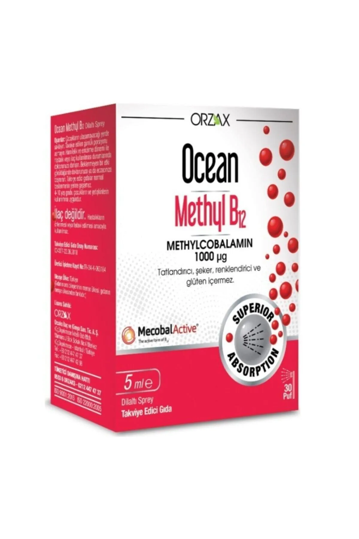 Ocean Methyl 1000 B12 10 ml