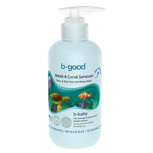 B-Good  Bebek ve Çocuk Saç ve Vücut Şampuanı 200 ml