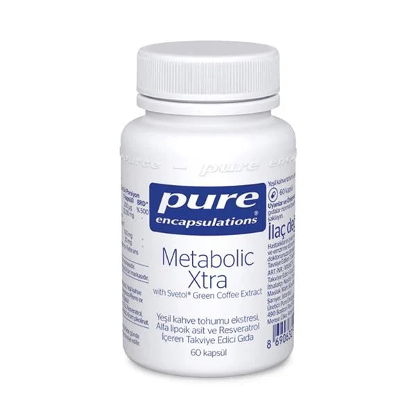 Pure Encapsulations Metabolic Xtra 60 Kapsül