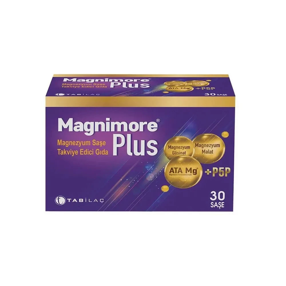 Magnimore Plus Magnezyum 30 Saşe