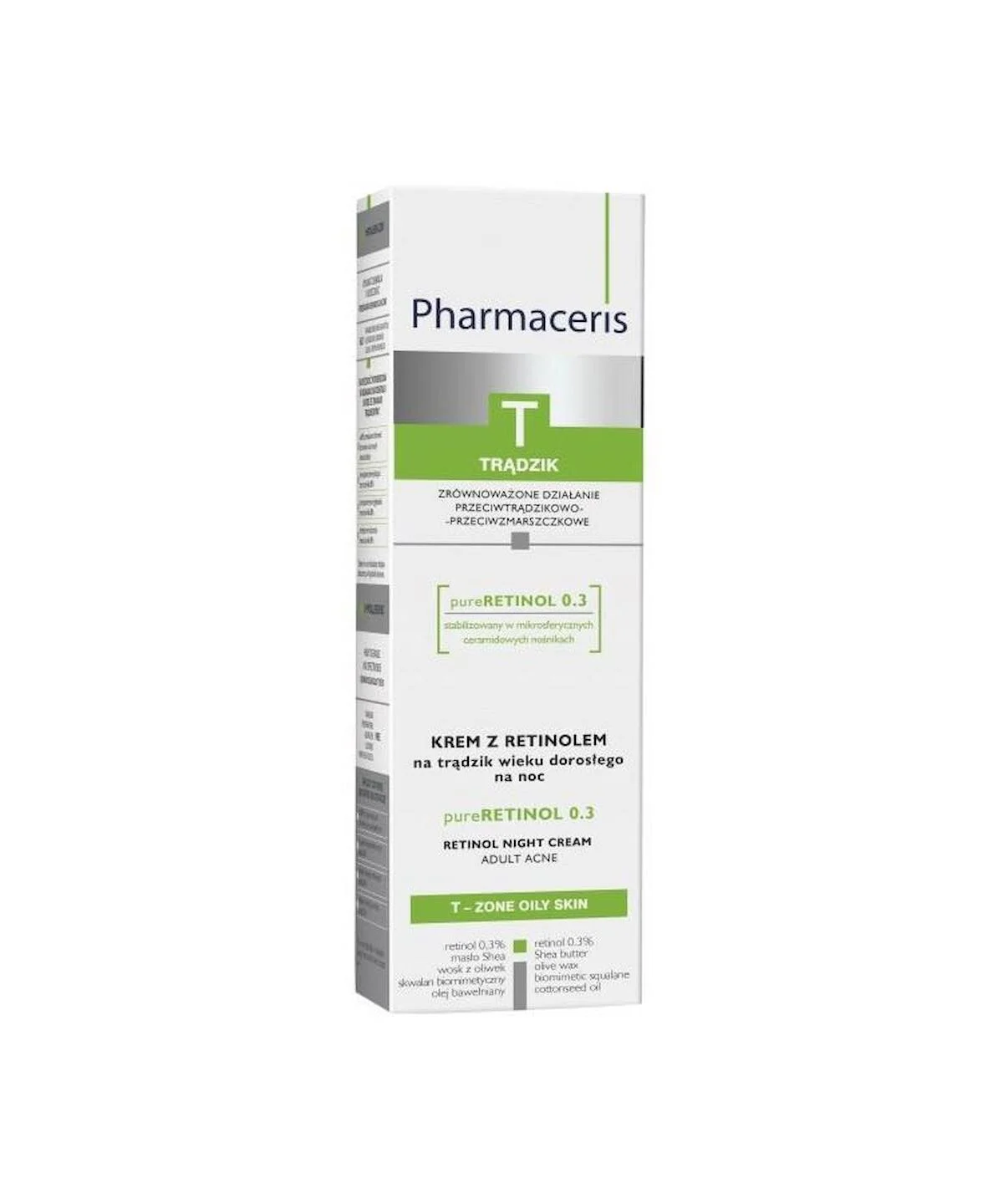 Pharmaceris T Retinol Night Cream Adult Acne 0.3 40 ML