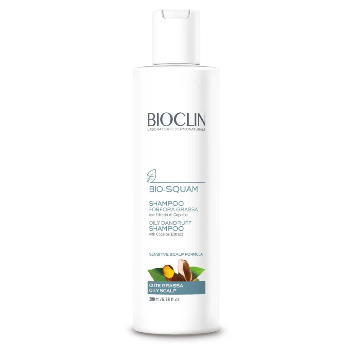 Bioclin Bio Squam Yağlı Saçlar Kepek Şampuanı 200ml