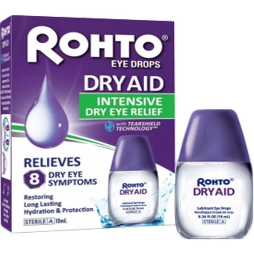 Rohto Dry-Aid Eye Drops Kayganlaştırıcı Göz Damlası