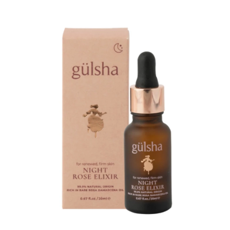 Gülsha Regenerative Night Rose Elixir / Eşsiz Gül İksiri Gece