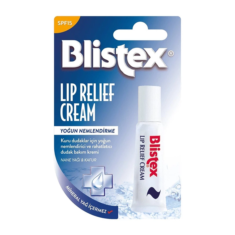 Blistex Lip Relief Cream Spf15 6ml
