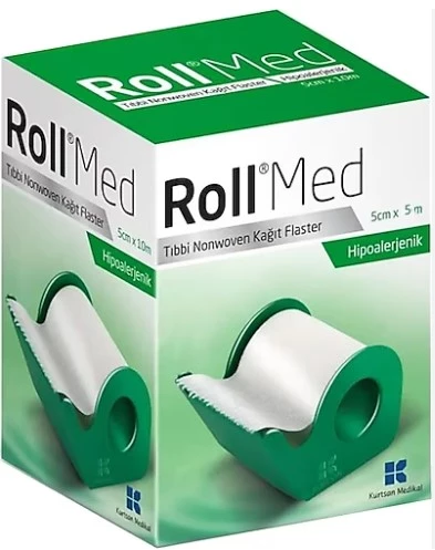 Roll Med Hipoalerjenik Nonwoven Tıbbi Flaster 5cm X 5m