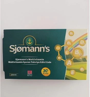 Sjomann's Multivitamin Çiğnenebilir Jel 30 Tablet