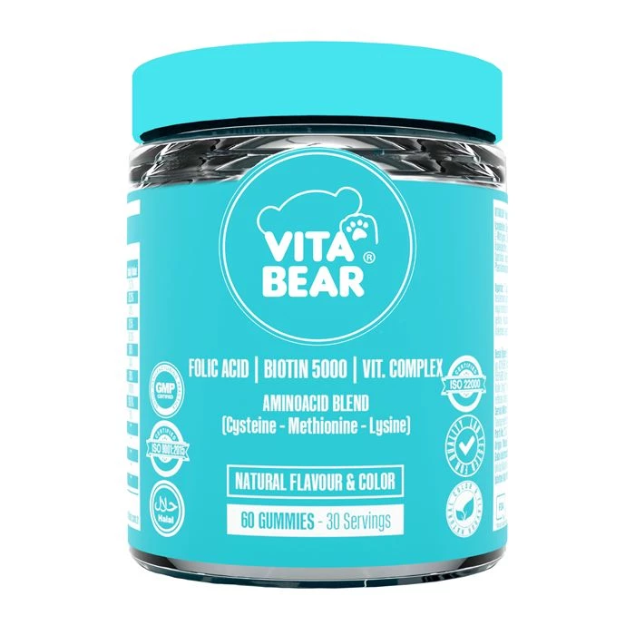 Vita Bear Strong Hair Gummy Vitamin 60 Adet