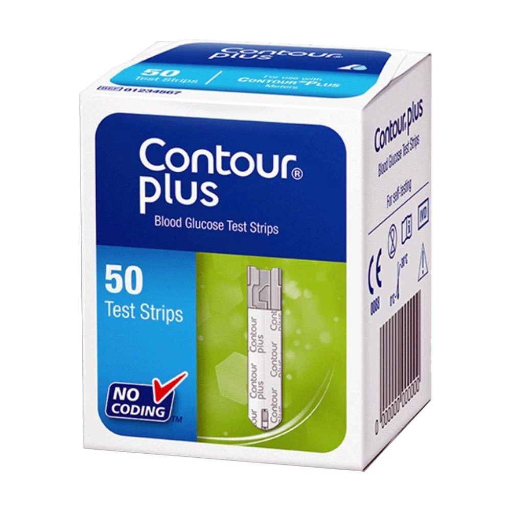 Contour Plus Strips 50 Test Çubuk