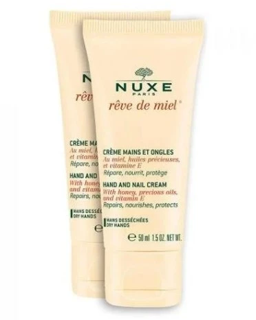 Nuxe Reve De Miel Creme Mains Et Ongles 2x50ml