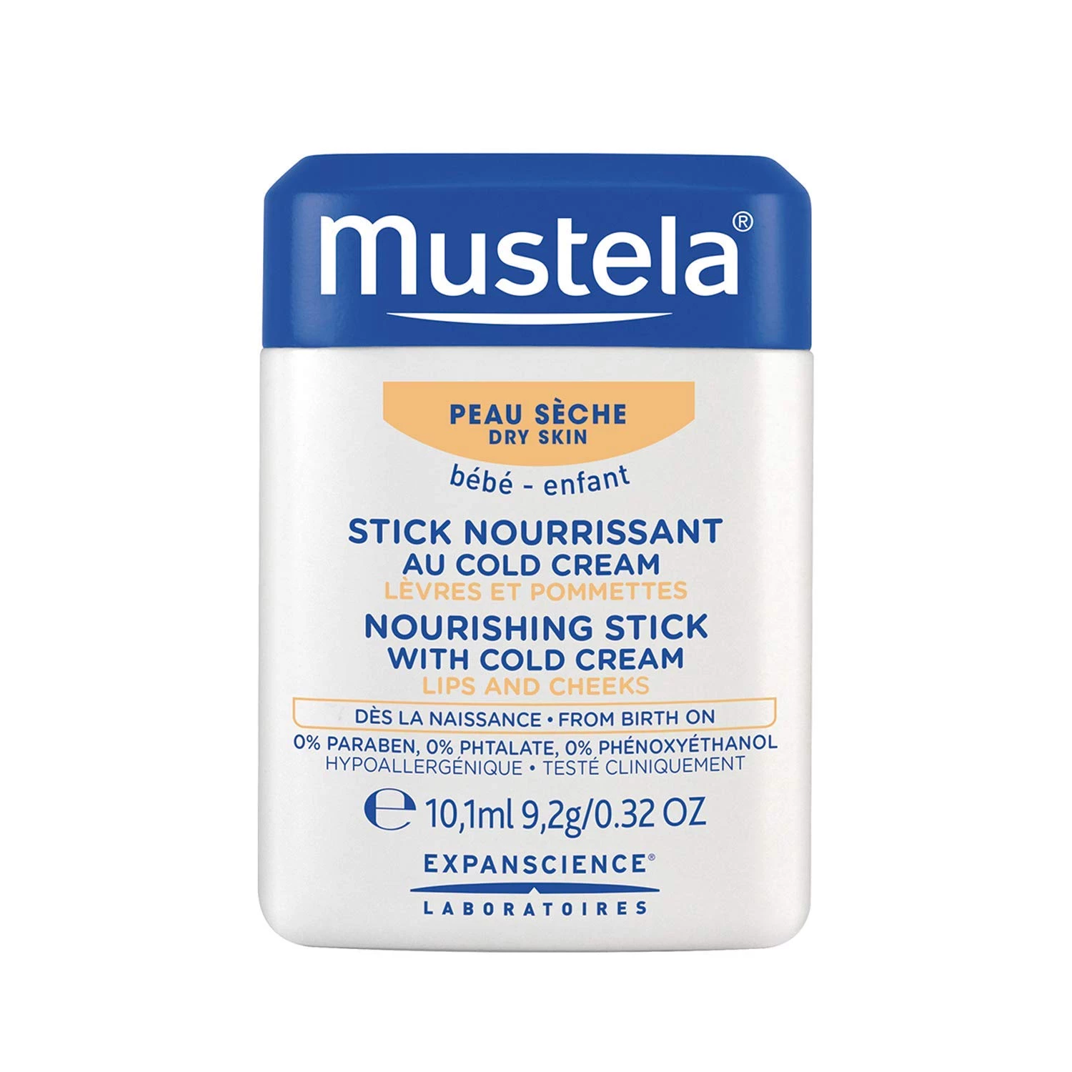 Mustela Nourishing Stick With Cold Cream 10g