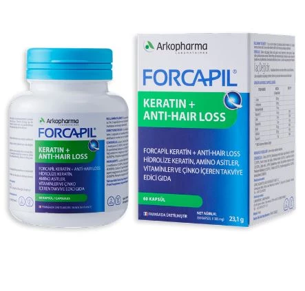 Forcapil Keratin + Anti-Hair Loss 60 Kapsül