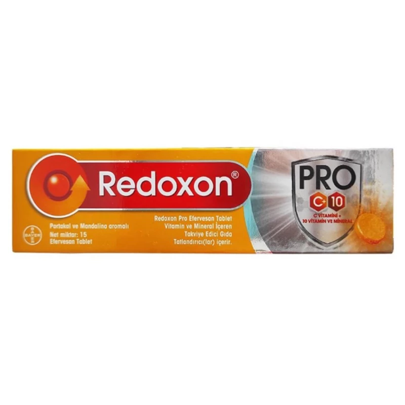 Redoxon Pro C Vitamini + 10 Vitamin ve Mineral 15 Adet