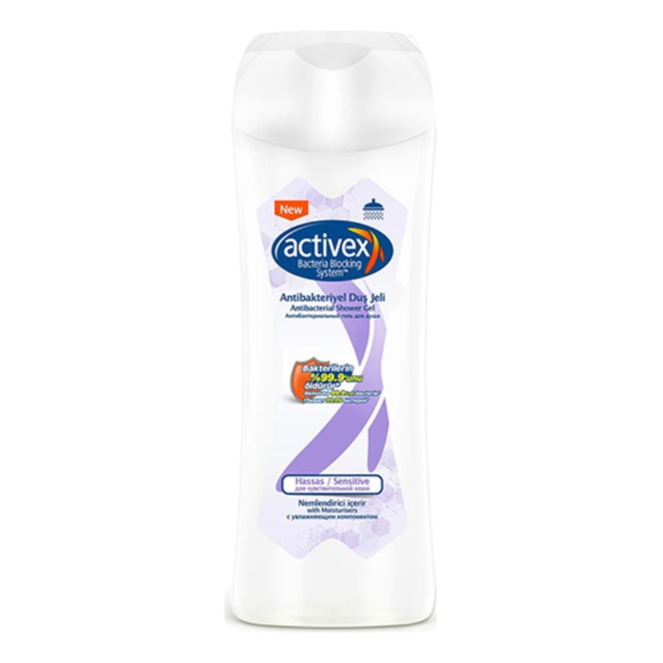 Activex Sensitive Antibakteriyel Duş Jeli 450 ml