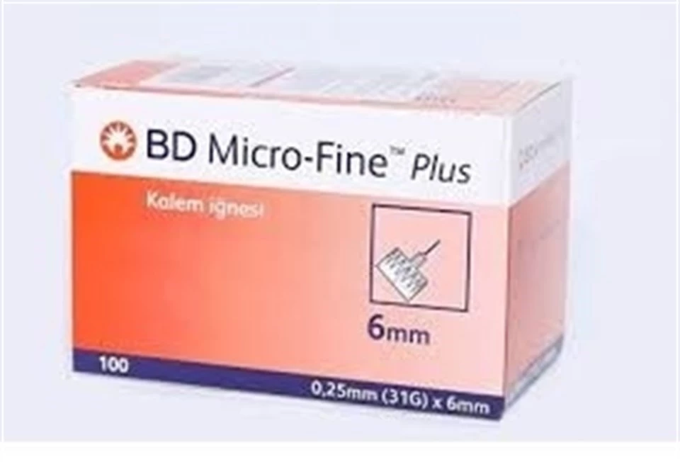 BD-Micro-Fine Plus Kalem İğnesi 06 mm