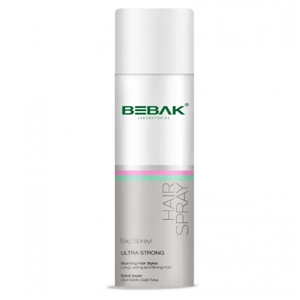 Bebak Hair Spray Ultran Strong Saç Spreyi 200 ml