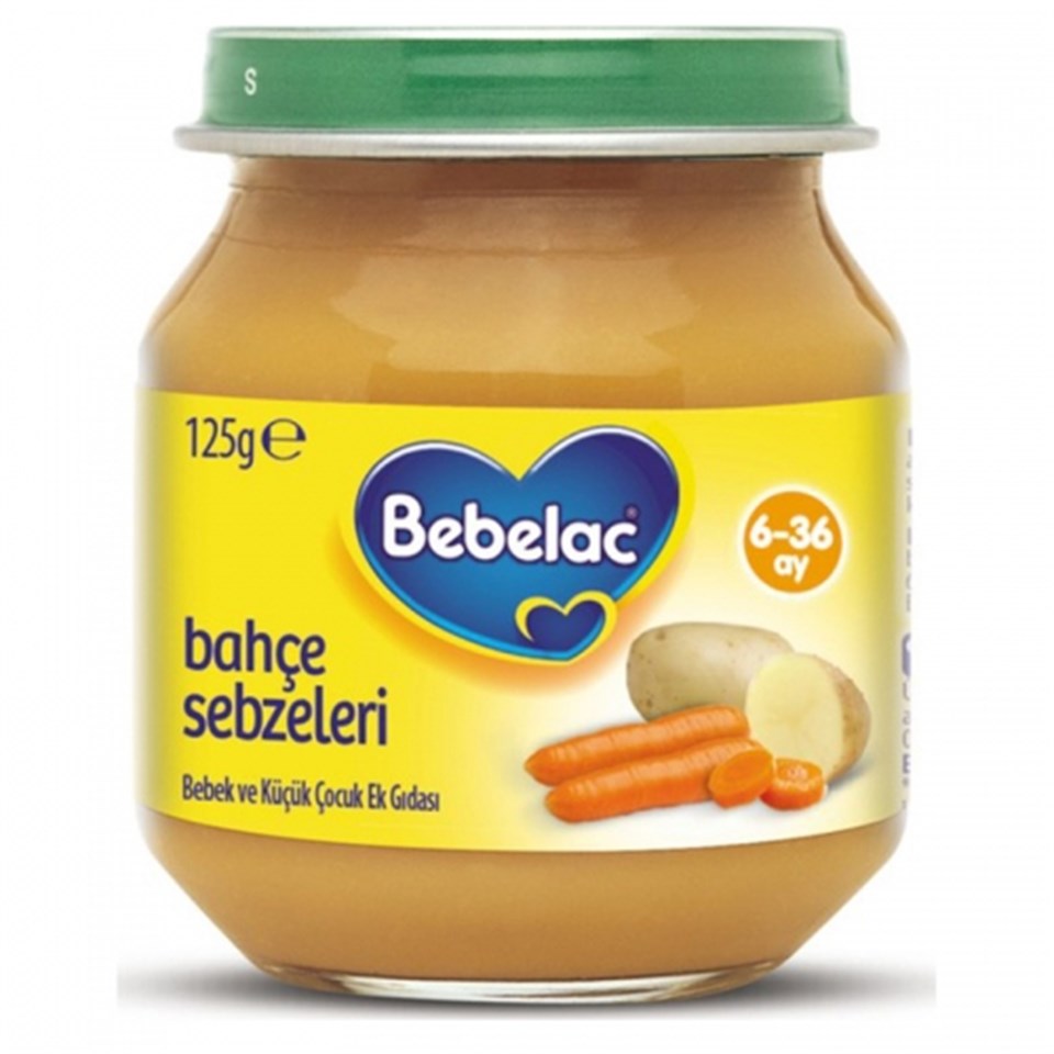 Bebelac Gold Pirinçli Sebze Püresi 125 gr | +6 Ay