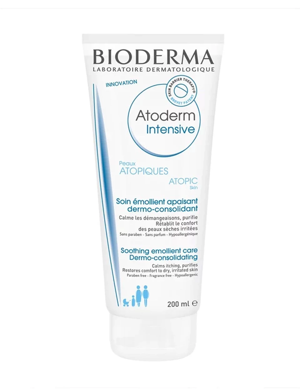 Bioderma Atoderm Intensive Soothing Emollient Care 200 ml