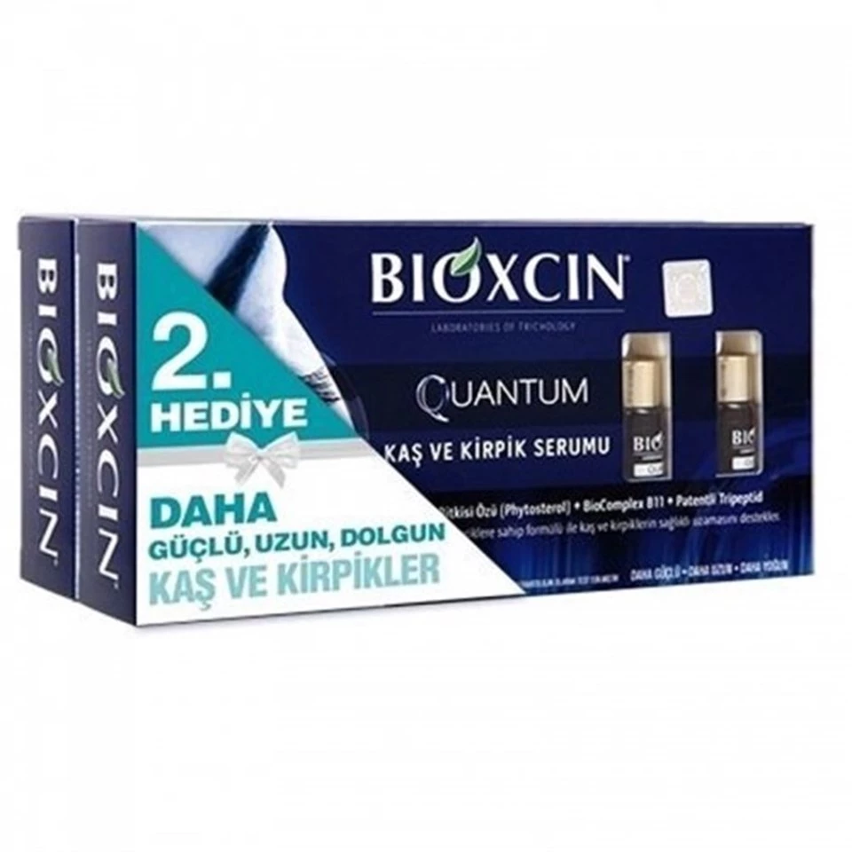 Bioxcin Quantum Kaş ve Kirpik Serumu 2x5 ml 2.si HEDİYE