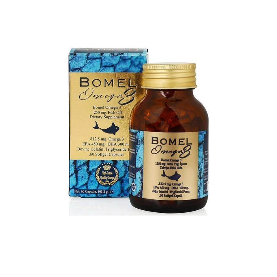 Bomel Omega 3 Balık Yağı 1250 Mg 60 Kapsül