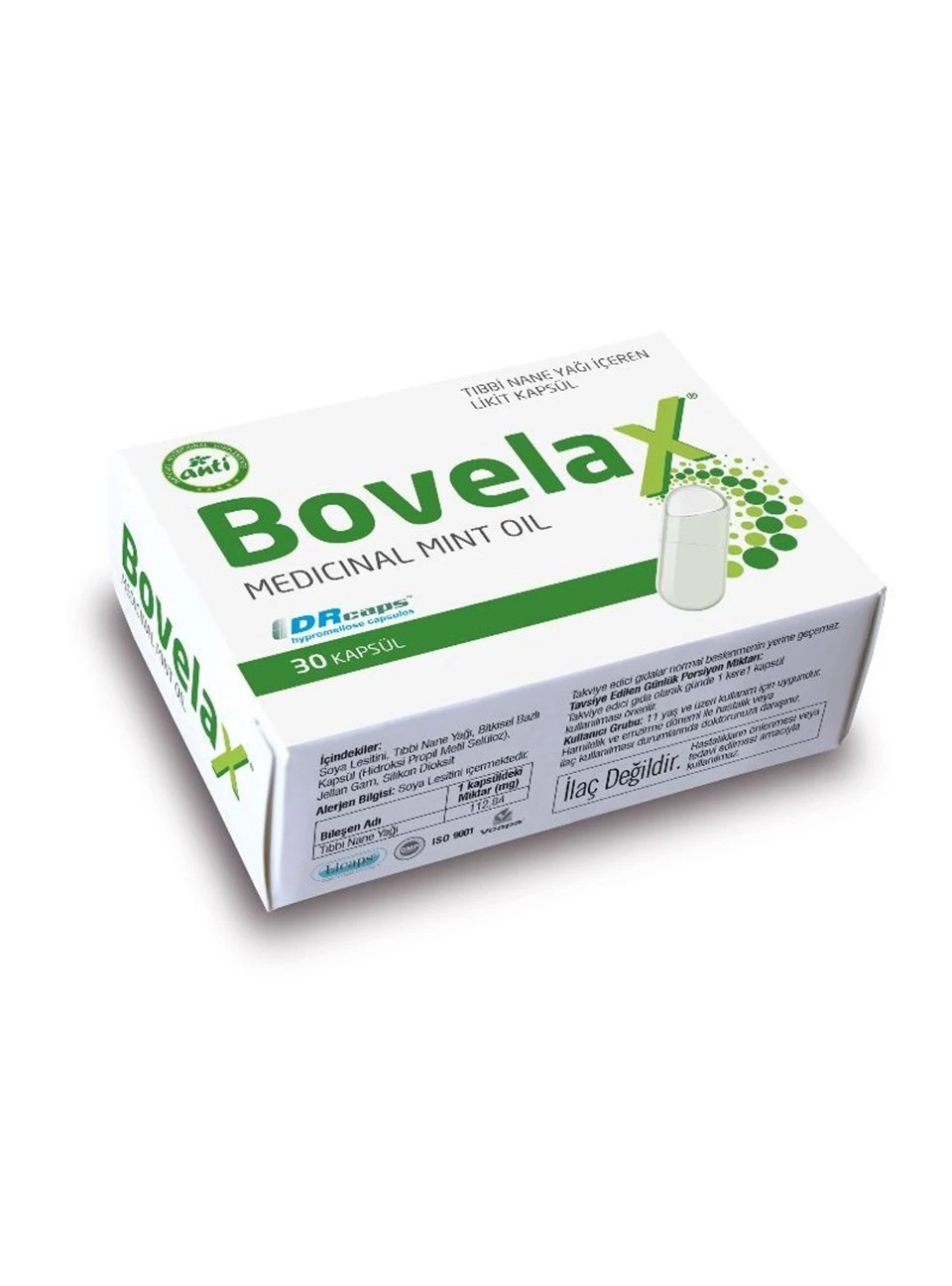 Bovelax Medical Mint Oil 30 Kapsul