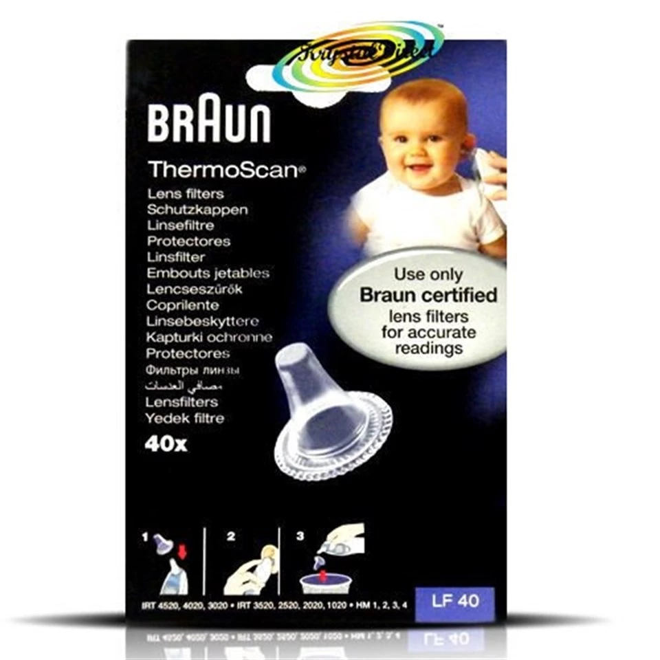 Braun Thermo Kulak Termometre Lens LF40 Filtreler