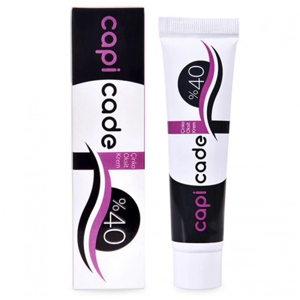 Capicade Çinko Oksit %40 Krem 40gr