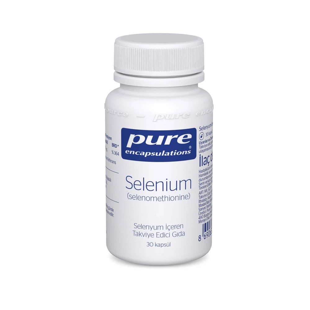 Pure Selenium 200 mcg 30 Kapsül