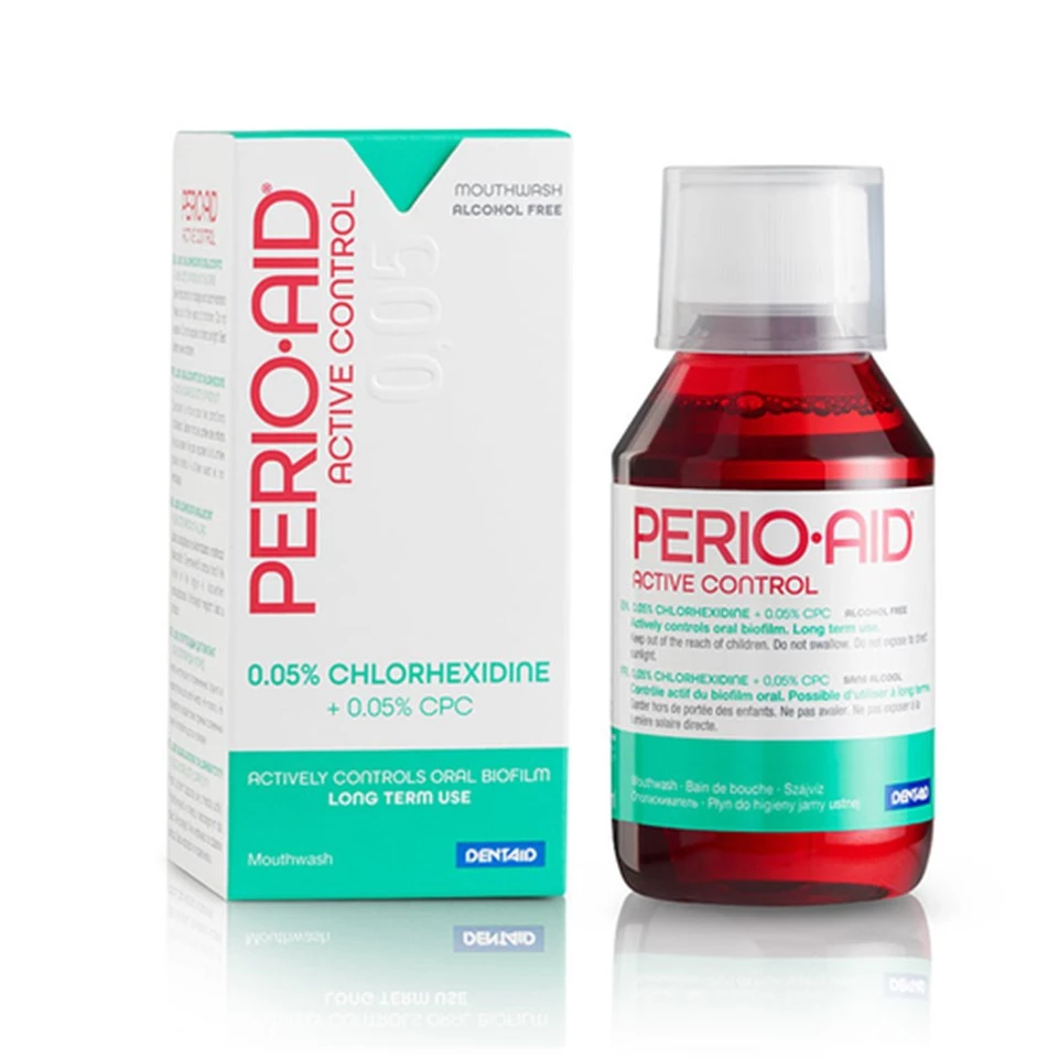 Dentaid Perio·Aid Active Control Ağız Çalkalama Suyu 150 ml -N32187