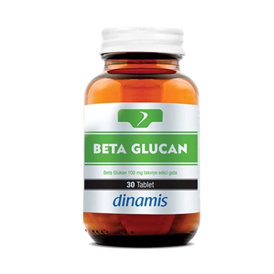 Dinamis Beta Glukan 100 mg İçeren Takviye Edici Gıda 30 Tablet