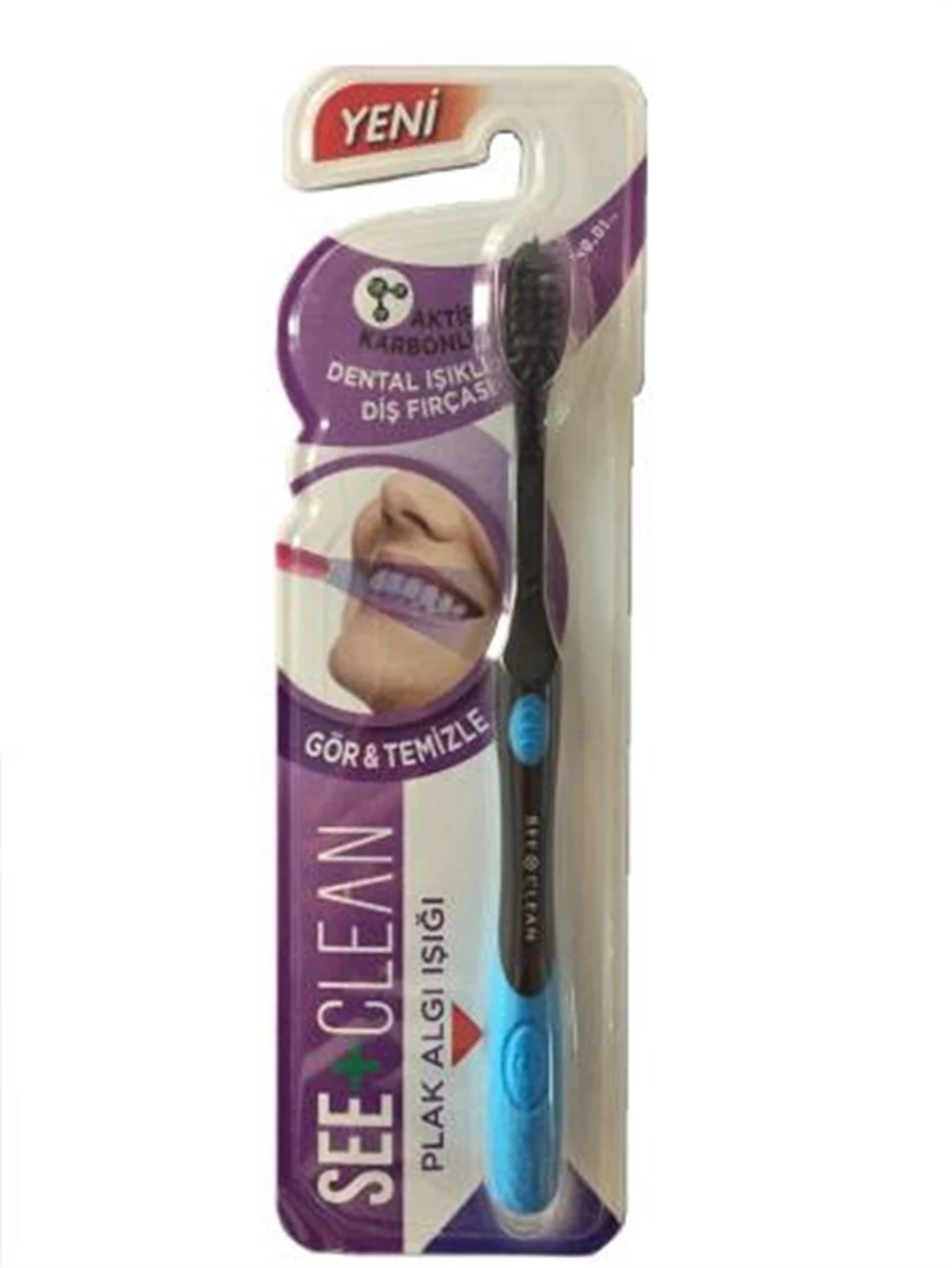 See + Clean Plak Algı Işığı Dental Işıklı Diş Fırçası