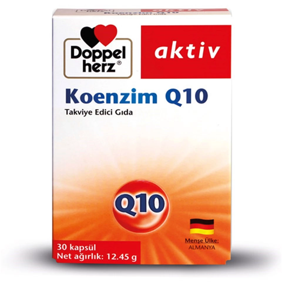 Doppel Herz Aktiv Koenzim Q10 30 Kapsül