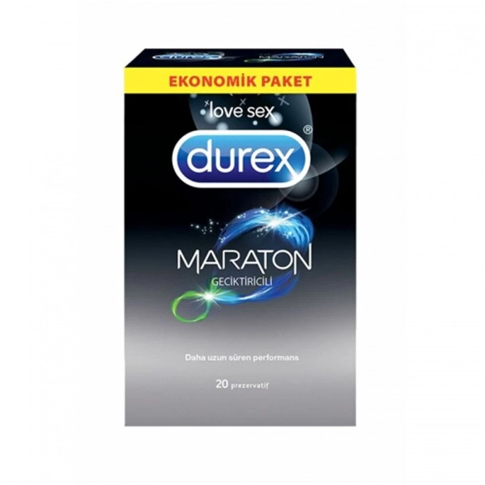 Durex Maraton Geciktiricili Prezervatif 20 Adet