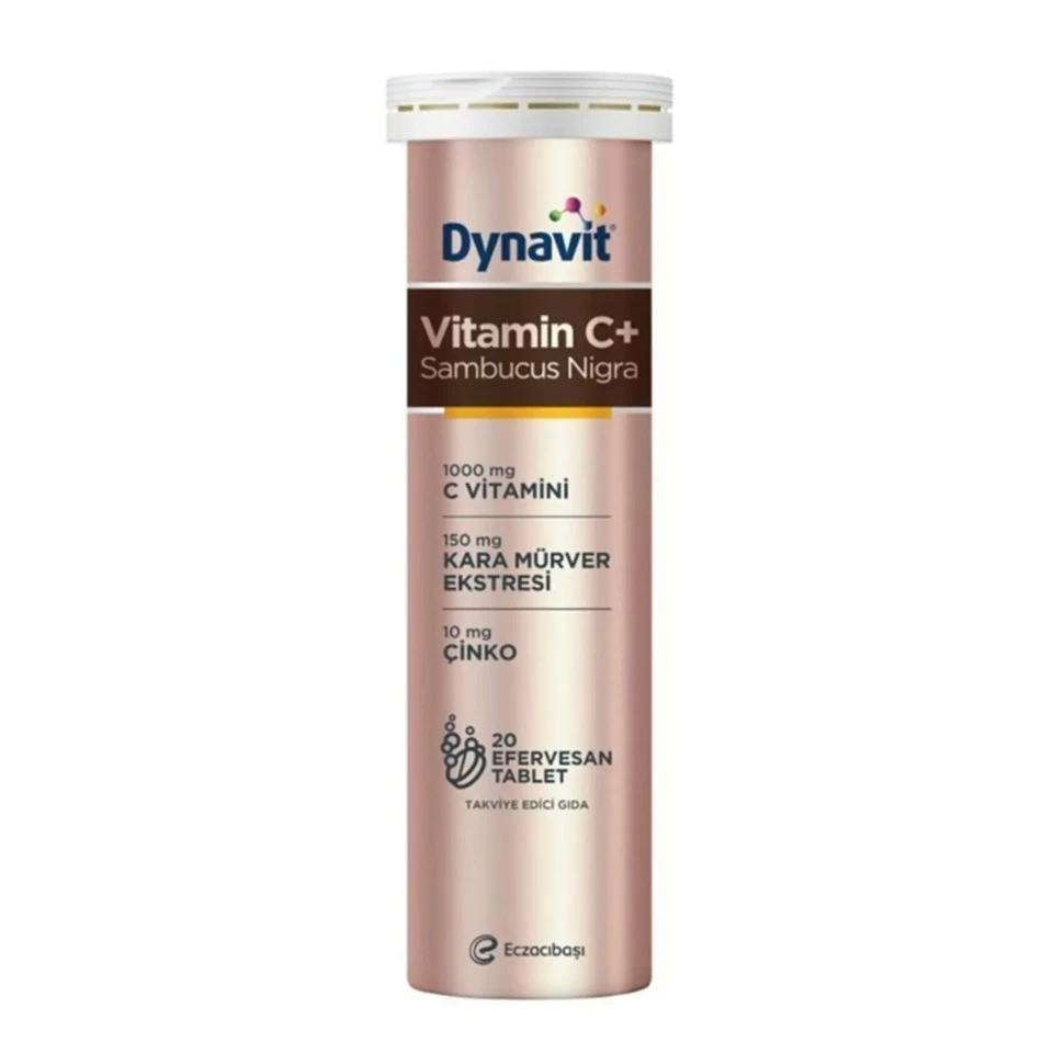 Dynavit Vitamin C+ 20 Efervesan Tablet