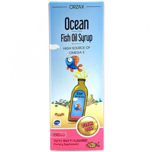 Ocean Omega3 Şurup 150 ml - Karışık Meyve Aromalı