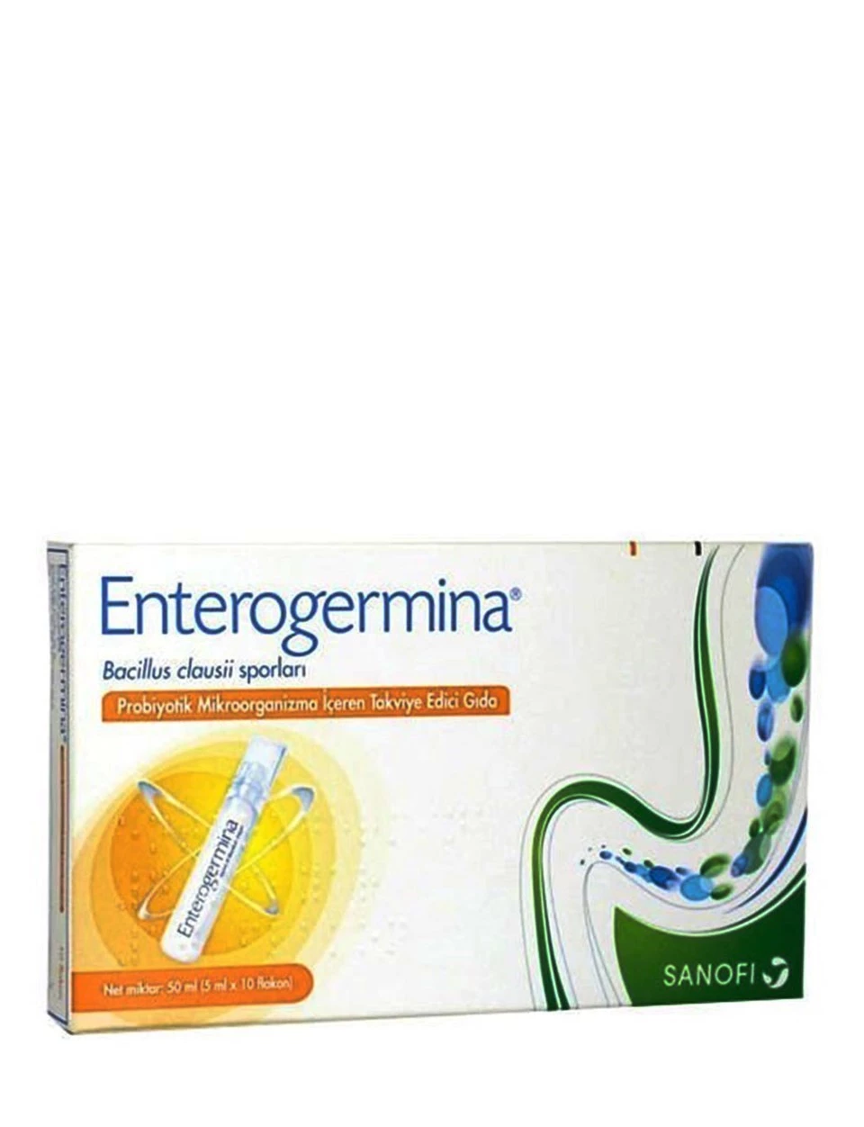 Enterogermina Takviye Edici Gıda 50ml ( 5ml x 10 flakon )
