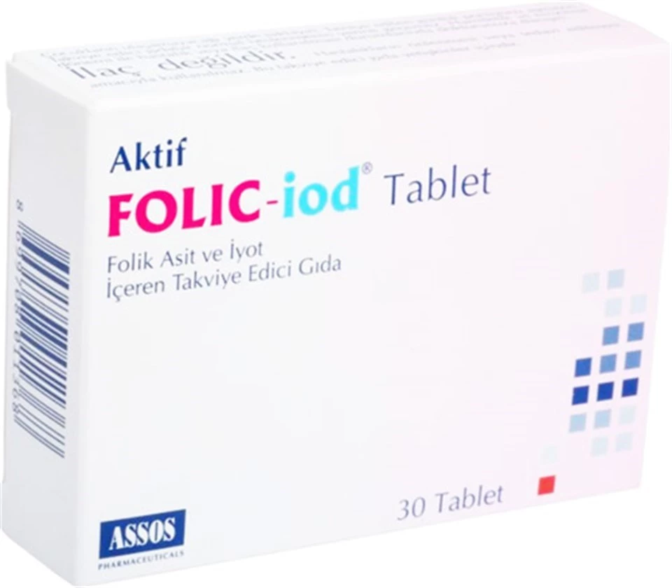 Folic İod 30 Tablet