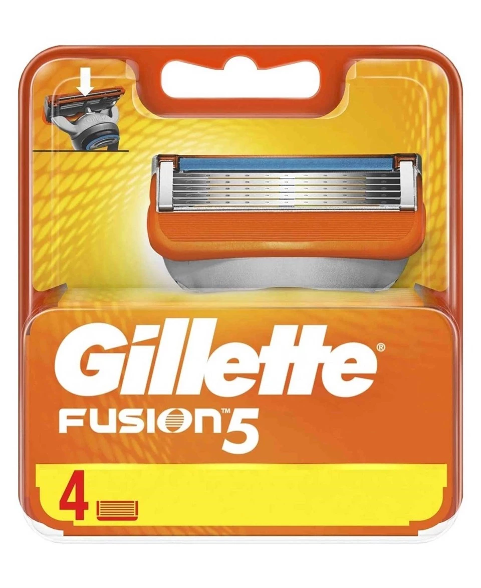 Gillette Fusion5 Yedek Tıraş Bıçağı 4'lü