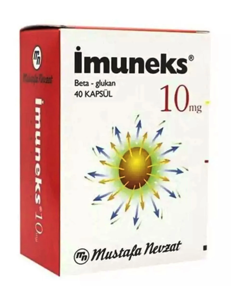 Imuneks 10 mg Takviye Edici Gıda 40 Kapsül
