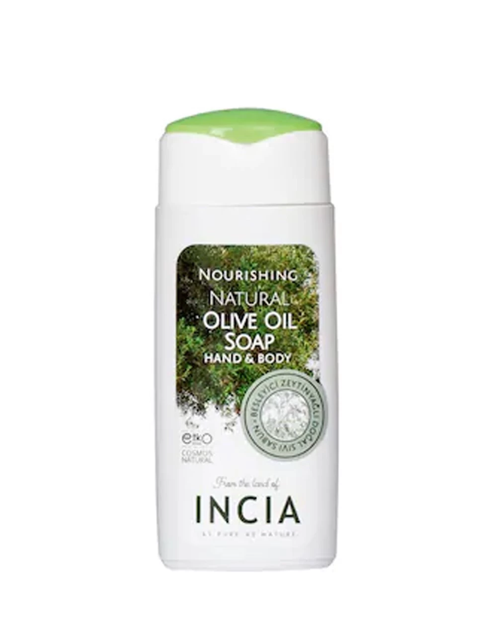 Incia Besleyici Zeytinyağlı Doğal Sıvı Sabun 50 ml