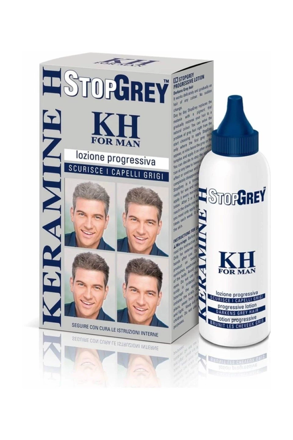 Keramine H Stop Grey Saç Beyazlık Giderici Losyon