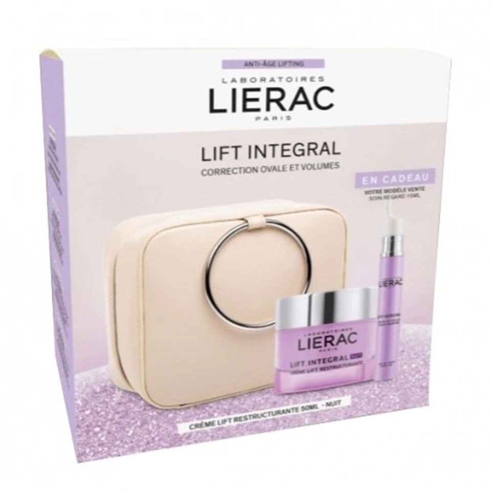 Lierac Christmas Lift Integral Nuit Creme  Lift İntegral gece kremi (Tüm ciltler) 50ml + Göz çevresi serumu 15ml