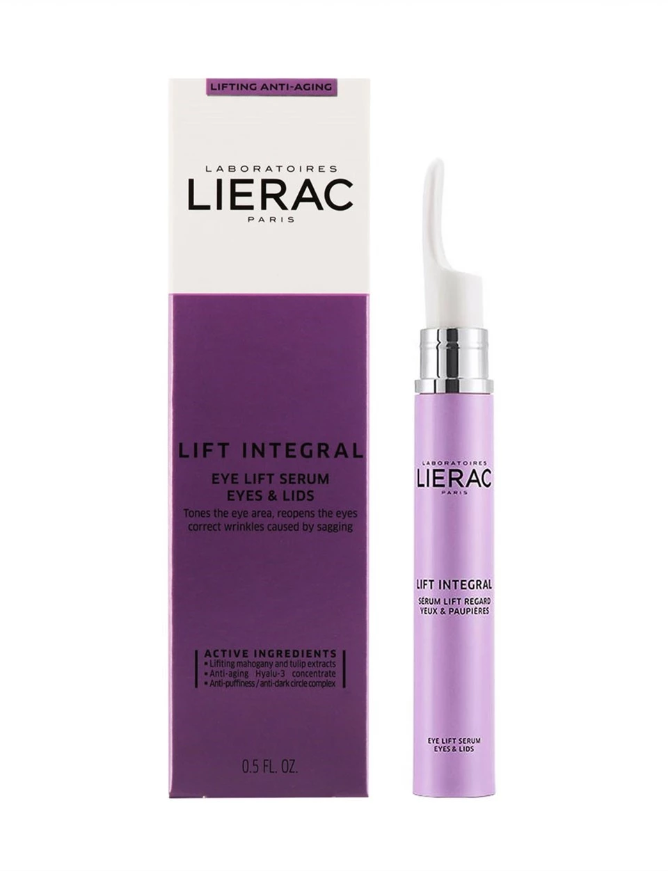 Lierac Lift Integral Eye Lift Serum 15ml Göz çevresi ve göz kapakları için tazeleyici bakım serumu.