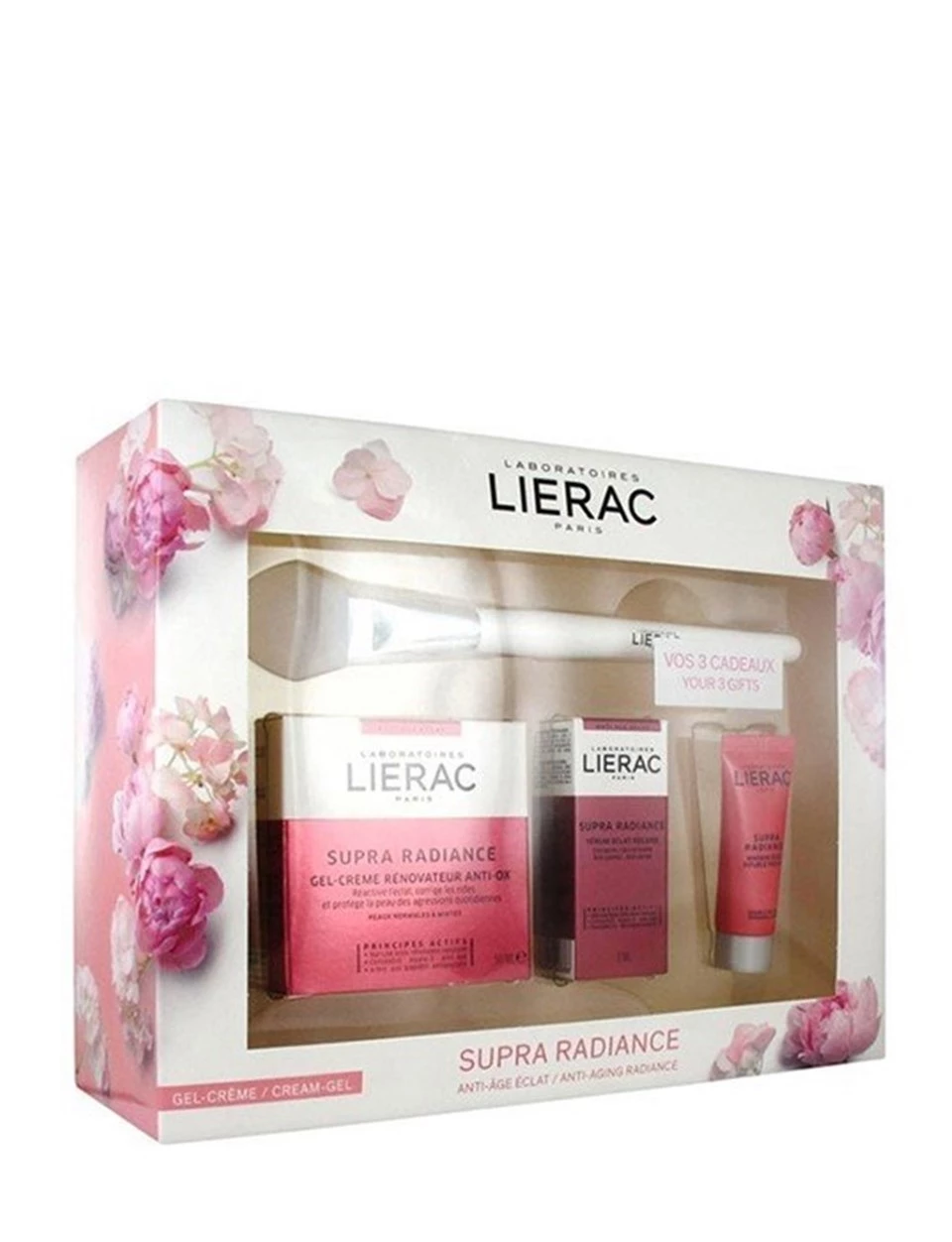 Lierac Supra Cream-Gel Spring Box  Normal ve Karma Ciltler İçin Antioksidan Etkili Işıltı Veren Yenileyici Gündüz Kremi Seti