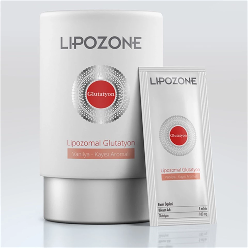 Lipozone Lipozomal Glutatyon Takviye Edici Gıda 180 mg 5 ml 30 Adet Sıvı Saşe