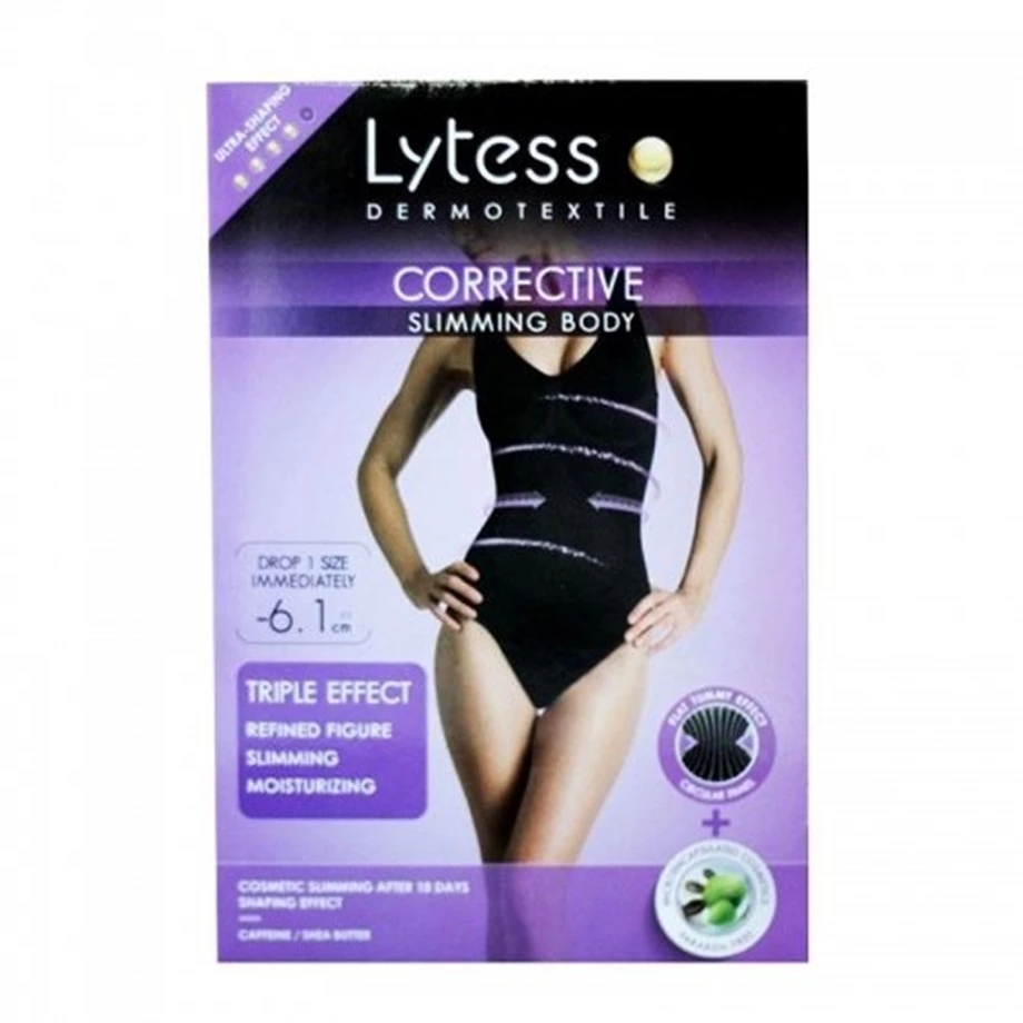Lytess Corrective Slimming Body - İnceltici ve Sıkılaştırıcı Korse Ten Tengi L - XL Nude