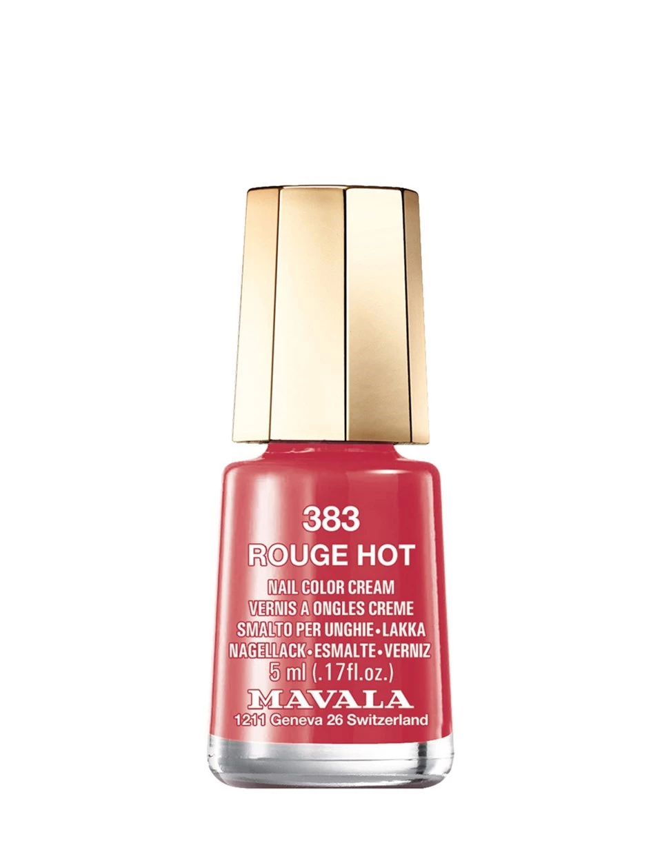 Mavala Mini Color 383 Rouge Hot 5 ml.