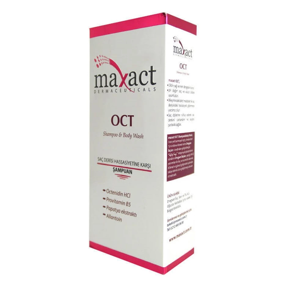 Maxact OCT Shampoo & Body Wash 250ml